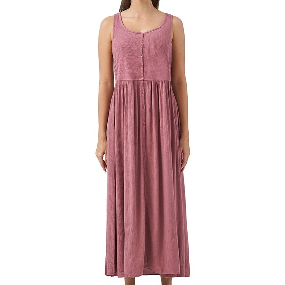 Frye Button up Midi Dress - NWOT - Picture 3 of 7